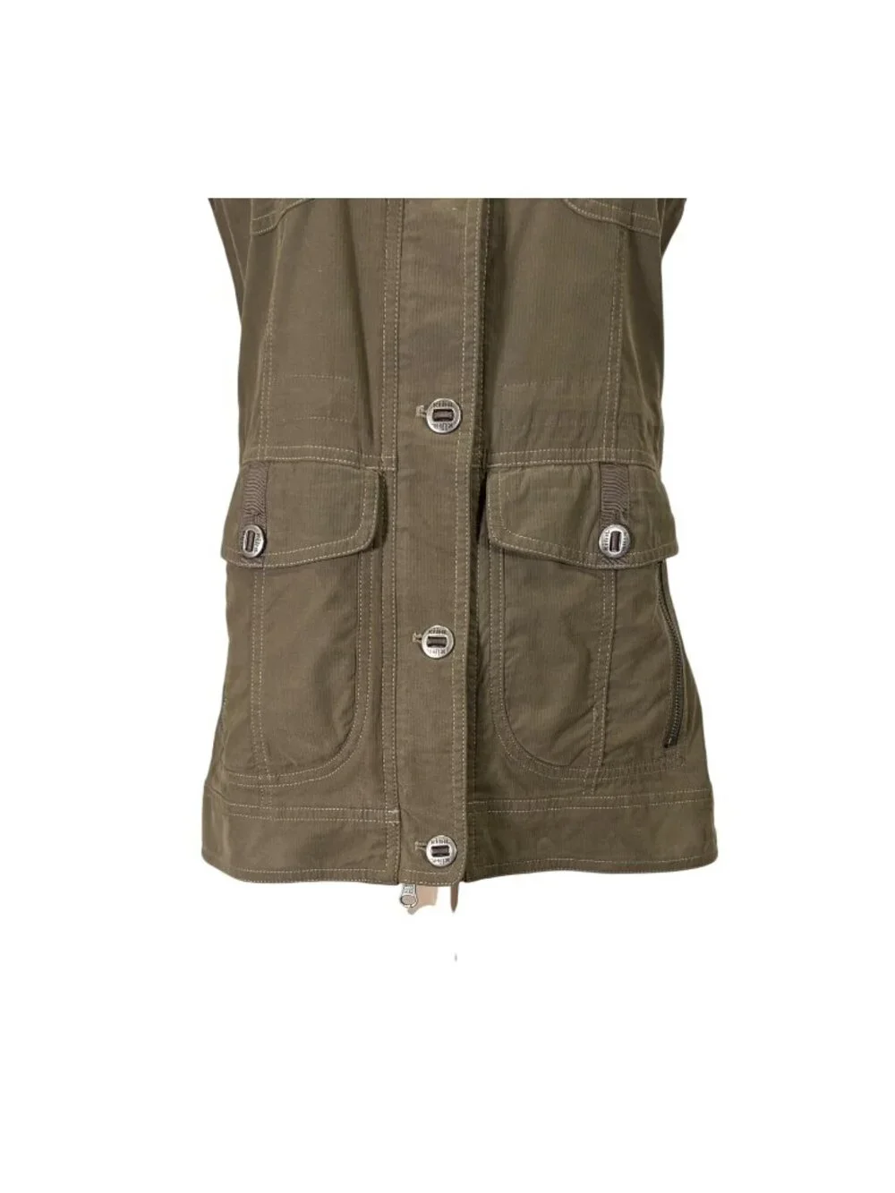 Kuhl Womens Rekon Cavas Utility Zip Up Vest Size Small - Picture 8 of 10